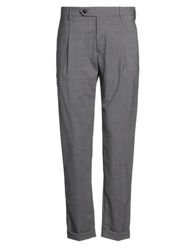Berwich Man Pants Grey Size 30 Virgin Wool, Elastane