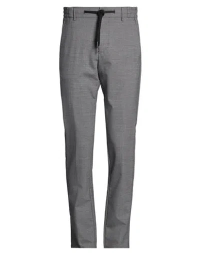 Berwich Man Pants Grey Size 30 Virgin Wool, Elastane In Gray
