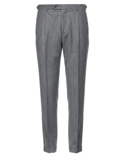 Berwich Man Pants Grey Size 32 Virgin Wool In Gray