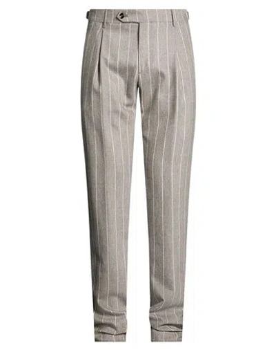 Berwich Man Pants Grey Size 36 Virgin Wool, Cashmere