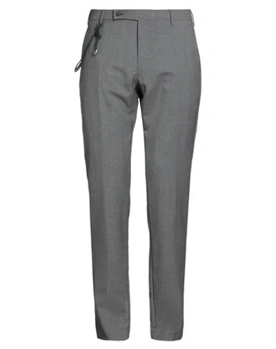 Berwich Man Pants Grey Size 36 Wool In Gray