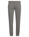 Berwich Man Pants Grey Size 38 Cotton, Elastane