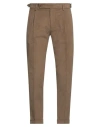 Berwich Man Pants Khaki Size 30 Cotton, Elastane In Beige