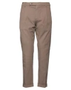 Berwich Man Pants Khaki Size 40 Cotton, Lyocell, Elastane In Beige