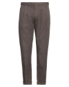 Berwich Man Pants Lead Size 36 Cotton, Elastane In Grey