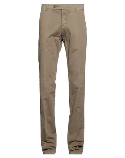 Berwich Man Pants Light Brown Size 30 Cotton, Elastane In Beige