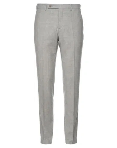 Berwich Man Pants Light Grey Size 30 Virgin Wool, Elastane In Gray