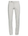 Berwich Man Pants Light Grey Size 40 Lyocell, Cotton, Elastane In Gray