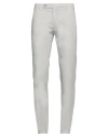 Berwich Man Pants Light Grey Size 44 Cotton, Lyocell, Elastane In Gray