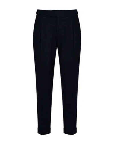 Berwich Man Pants Midnight Blue Size 28 Polyester, Virgin Wool, Elastane