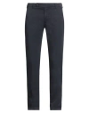 Berwich Man Pants Midnight Blue Size 32 Cotton, Elastane In Blue