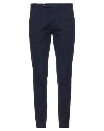 Berwich Man Pants Midnight Blue Size 34 Cotton, Elastane