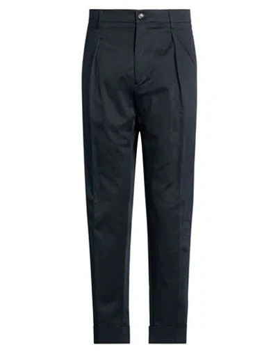 Berwich Man Pants Midnight Blue Size 36 Cotton, Elastane