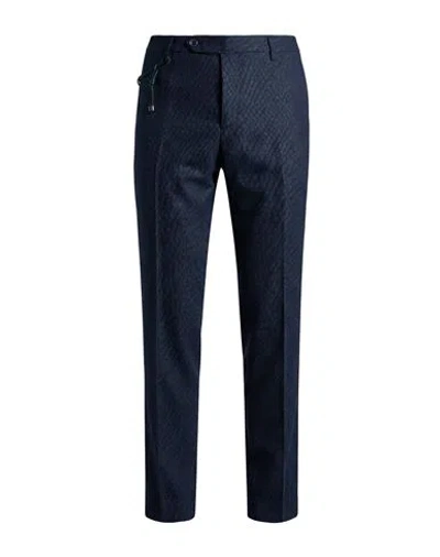 Berwich Man Pants Midnight Blue Size 38 Virgin Wool