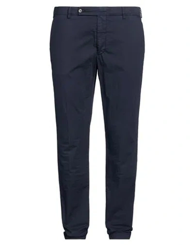 Berwich Man Pants Midnight Blue Size 40 Cotton, Elastane