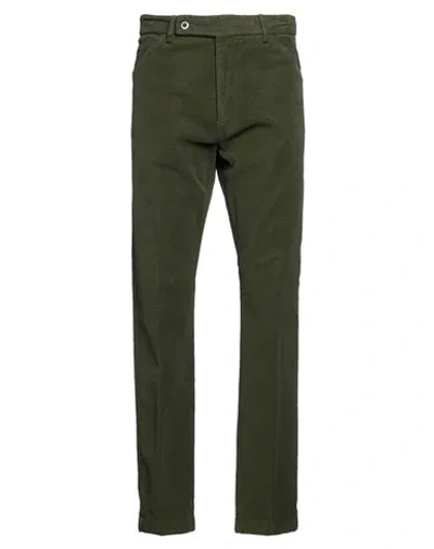 Berwich Man Pants Military Green Size 30 Cotton