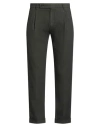 Berwich Man Pants Military Green Size 32 Cotton, Polyester, Viscose, Elastane
