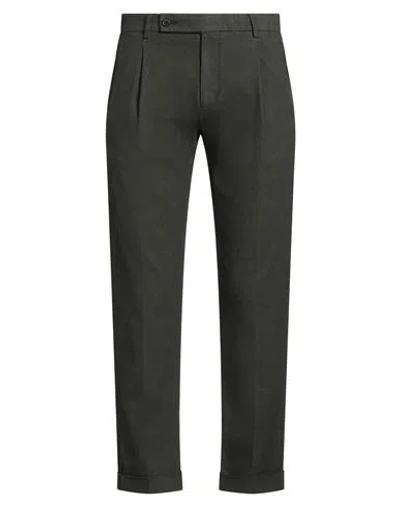 Berwich Man Pants Military Green Size 32 Cotton, Polyester, Viscose, Elastane