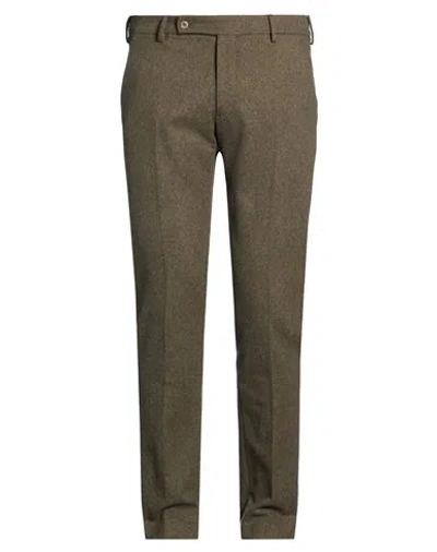 Berwich Man Pants Military Green Size 34 Wool, Polyamide, Polyester