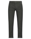 Berwich Man Pants Military Green Size 36 Cotton, Elastane In Green