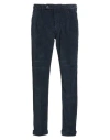 Berwich Man Pants Navy Size 28 Cotton In Blue