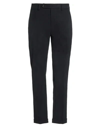 Berwich Man Pants Navy Size 30 Cotton, Elastane In Blue