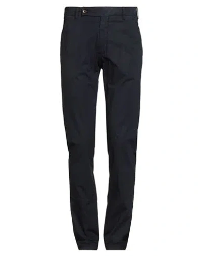 Berwich Man Pants Navy Size 30 Cotton, Lyocell, Elastane In Blue