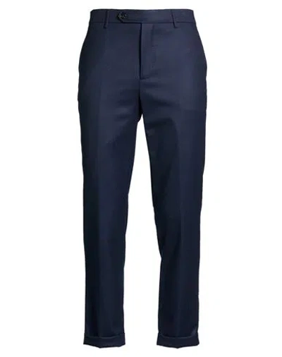 Berwich Man Pants Navy Size 30 Virgin Wool