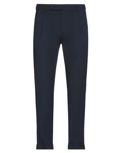 Berwich Man Pants Navy Size 36 Polyamide, Elastane