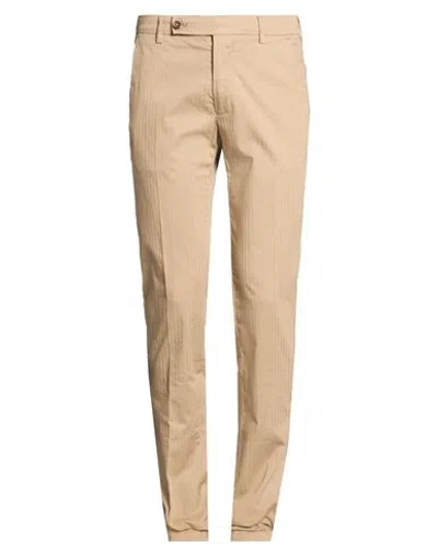 Berwich Man Pants Sand Size 30 Cotton, Elastane