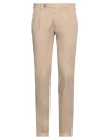 Berwich Man Pants Sand Size 30 Cotton, Elastane In Beige