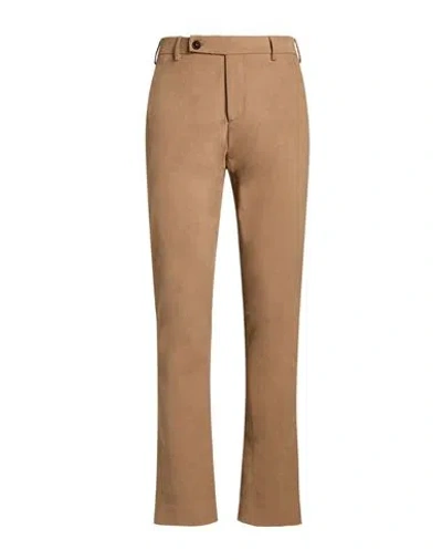 Berwich Man Pants Sand Size 34 Cotton, Elastane In Nude