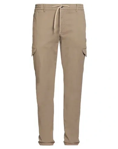 Berwich Man Pants Sand Size 40 Cotton, Lyocell, Elastane In Nude