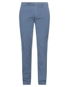 Berwich Man Pants Slate Blue Size 40 Cotton, Silk, Elastane