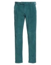Berwich Man Pants Turquoise Size 28 Cotton In Blue