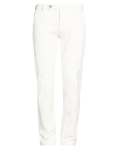 Berwich Man Pants White Size 34 Lyocell, Cotton, Elastane