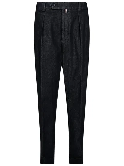 Berwich Men's Pants In Nero