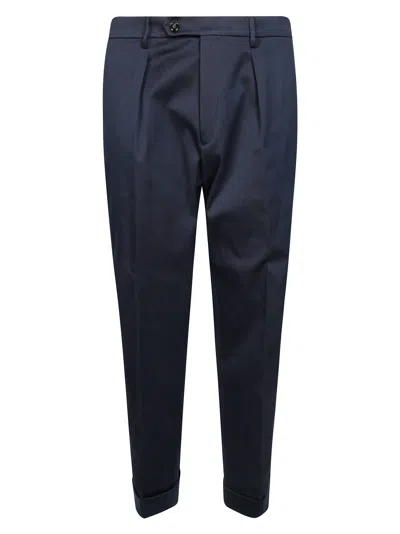 Berwich Men's Tailored Pants In Blu