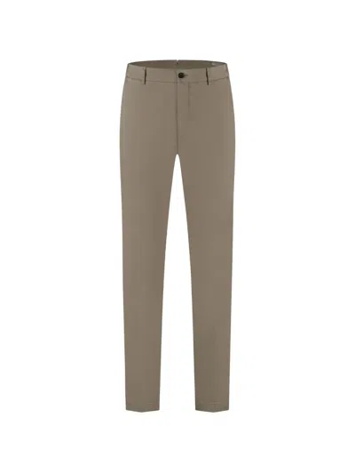 Berwich Morello Elax Straight-leg Trousers In Neutral