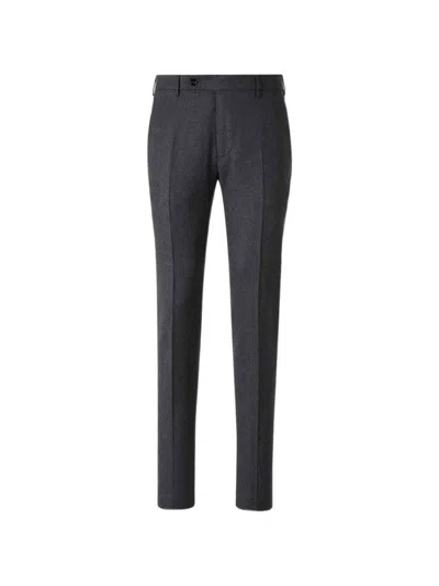 Berwich Casual Trousers With Belt Loops In Black