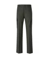 Berwich Wool Trousers In Black
