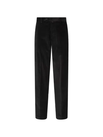 Berwich Negroni Corduroy Trousers In Black