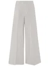 Berwich Nina Stretch Cotton Blend Pants In White