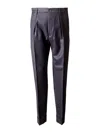 Berwich Relaxed Oversized Fit Pants In Blue