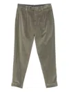 Berwich Oversize Fit Pants In Gray
