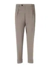 Berwich Relaxed Oversized Tailored Pants In Grey