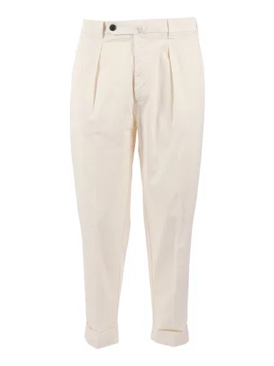 Berwich Pantalone Chiaia Gd Panna In Nude