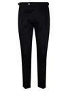 Berwich Waist-tabs Trousers In Blue