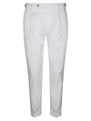 Berwich Waist-tabs Trousers In White