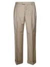 Shop Berwich Pantalone In Gray